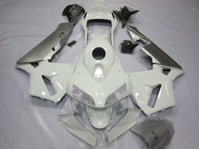 Plata & Blanco 03-04 CBR600RR Carenado