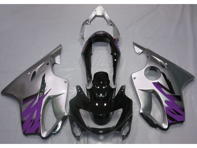 Plata Brillante & Morado 99-00 CBR600 F4 Carenado Plata Brillante & Morado 99-00 CBR600 F4 Carenado