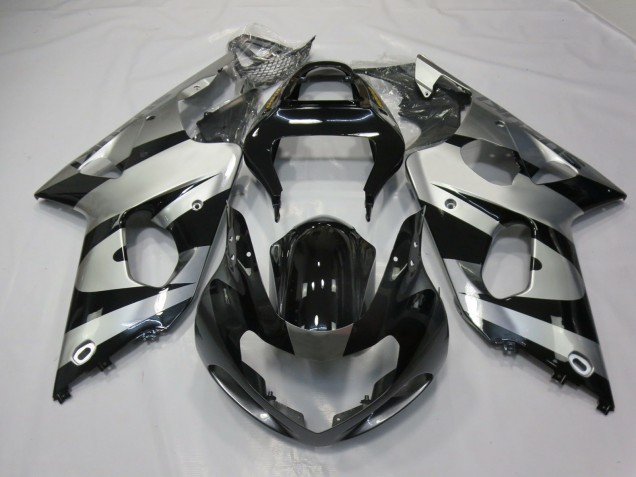 Plata & Negro 00-02 GSXR 1000 Carenado Plata & Negro 00-02 GSXR 1000 Carenado