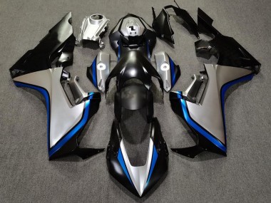 Plata & Negro & Azul 17-23 CBR1000RR Carenado