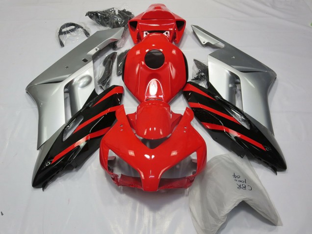 Plata Rojo & Negro 04-05 CBR1000RR Carenado Plata Rojo & Negro 04-05 CBR1000RR Carenado