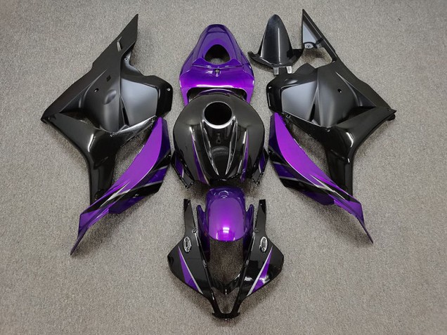 Púrpura Brillante & Negro 09-12 CBR600RR Carenado Púrpura Brillante & Negro 09-12 CBR600RR Carenado