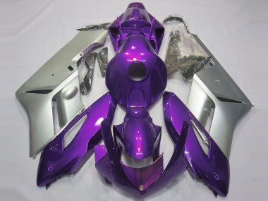 Púrpura Brillante & Plata 04-05 CBR1000RR Carenado