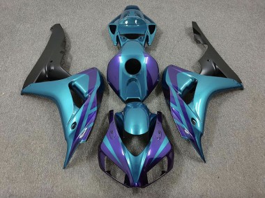 Púrpura & Esmeralda 06-07 CBR1000RR Carenado