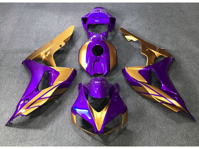 Púrpura & Oro 06-07 CBR1000RR Carenado Púrpura & Oro 06-07 CBR1000RR Carenado