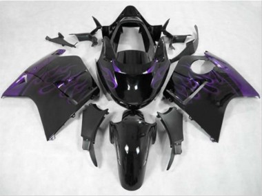 Púrpura Oscuro Llama 96-07 CBR1100XX Carenado
