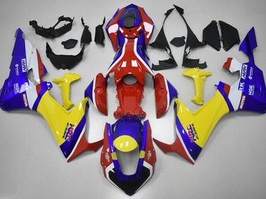 Rojo Azul & Amarillo HRC 17-23 CBR1000RR Carenado