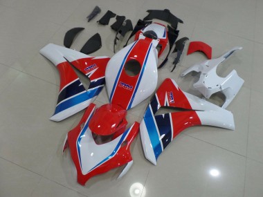 Rojo Azul & Blanco 08-11 CBR1000RR Carenado