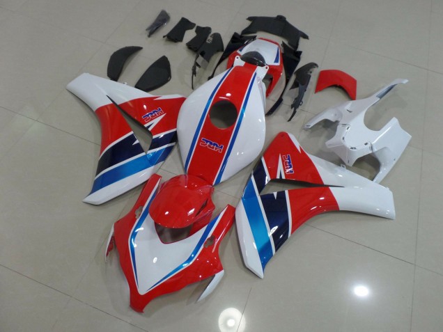 Rojo Azul & Blanco 08-11 CBR1000RR Carenado