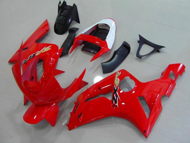 Rojo & Blanco 03-04 ZX6R Carenado Rojo & Blanco 03-04 ZX6R Carenado