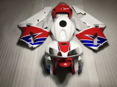 Rojo Blanco Azul 05-06 CBR600RR Carenado
