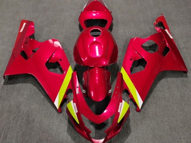 Rojo Brillante 04-05 GSXR 600-750 Carenado