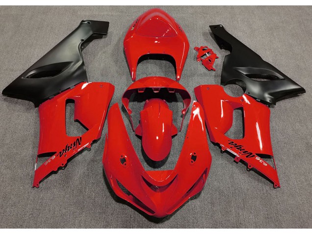 Rojo Brillante 05-06 ZX6R Carenado Rojo Brillante 05-06 ZX6R Carenado