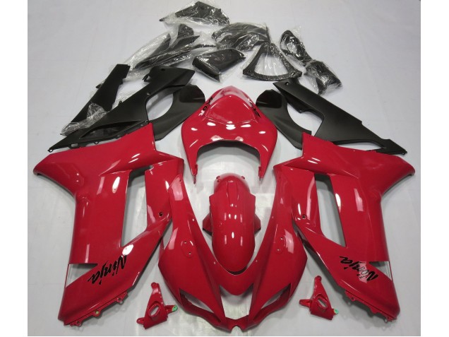 Rojo Brillante 07-08 ZX6R Carenado