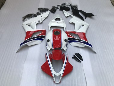 Rojo Brillante & Blanco 07-08 CBR600RR Carenado