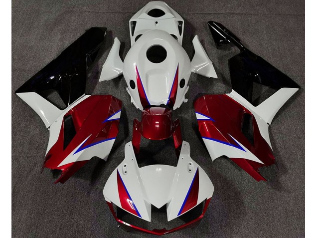 Rojo Brillante Blanco & Azul 13-23 CBR600RR Carenado