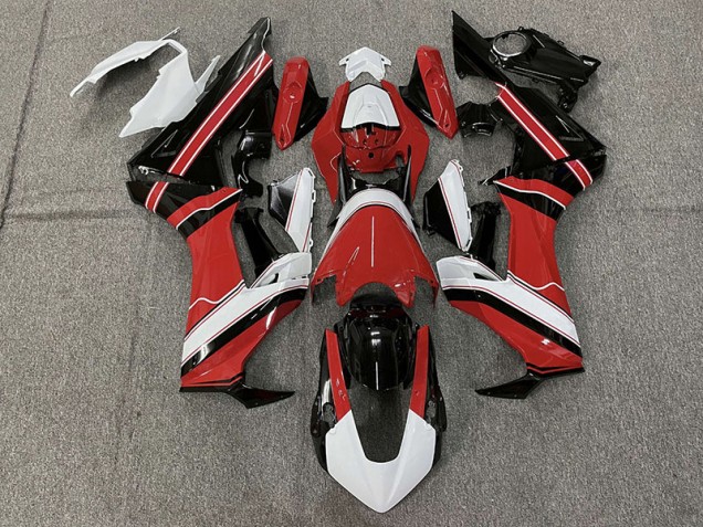 Rojo Brillo Blanco & Negro 17-23 CBR1000RR Carenado Rojo Brillo Blanco & Negro 17-23 CBR1000RR Carenado