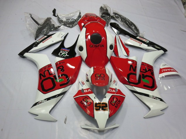 Rojo Co&Diversión 12-16 CBR1000RR Carenado Rojo Co&Diversión 12-16 CBR1000RR Carenado