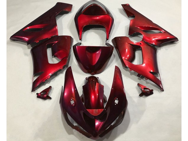 Rojo Metálico 05-06 ZX6R Carenado Rojo Metálico 05-06 ZX6R Carenado