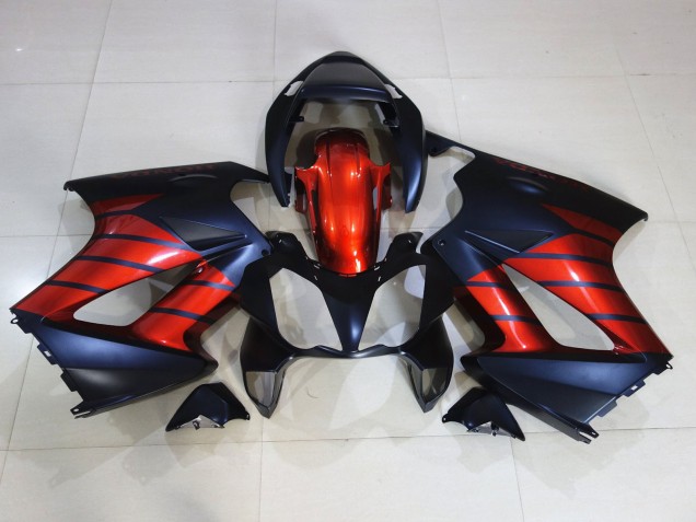 Rojo & Negro 02-12 VFR800 Carenado