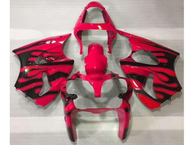 Rojo & Negro Llama 00-02 ZX6R Carenado Rojo & Negro Llama 00-02 ZX6R Carenado
