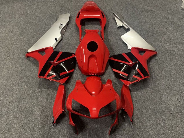 Rojo Negro & Plata 03-04 CBR600RR Carenado Rojo Negro & Plata 03-04 CBR600RR Carenado