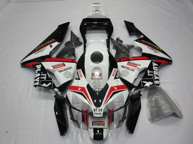 Rojo Playboy 03-04 CBR600RR Carenado