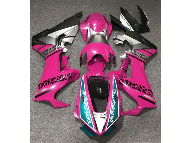 Rosa Brillante & Azul Claro 17-23 CBR1000RR Carenado