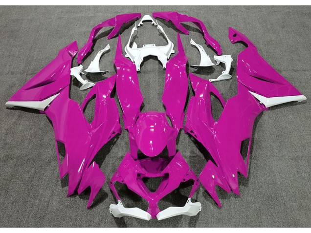 Rosa Brillante & Blanco 19-23 ZX6R Carenado Rosa Brillante & Blanco 19-23 ZX6R Carenado