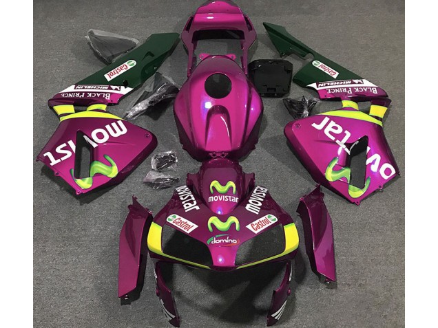 Rosa Fuerte Movistar 03-04 CBR600RR Carenado