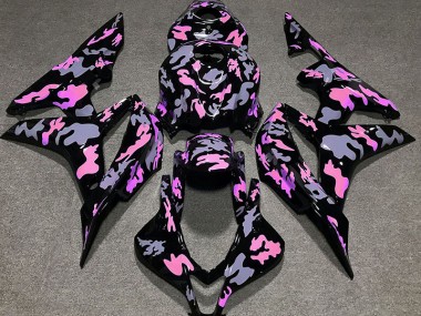 Rosa & Gris Camuflaje 07-08 CBR600RR Carenado