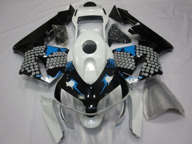 Salpicadura Azul Blanca & Negra 03-04 CBR600RR Carenado