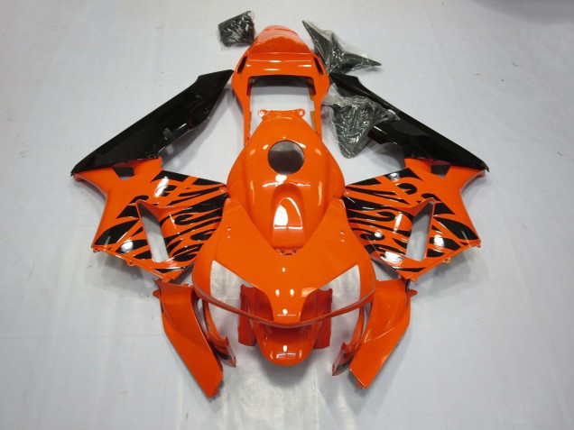 Tribales Naranja 03-04 CBR600RR Carenado