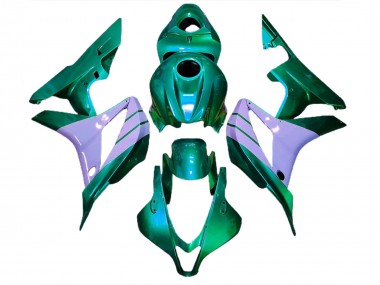 Turquesa & Morado Lechoso 07-08 CBR600RR Carenado