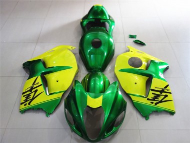 Verde & Amarillo 97-07 GSXR 1300 Carenado