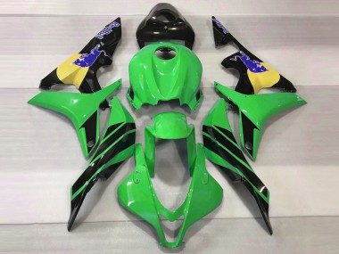 Verde & Azul Toro 07-08 CBR600RR Carenado