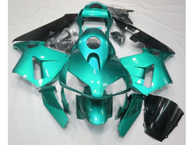 Verde Azulado Liso 03-04 CBR600RR Carenado