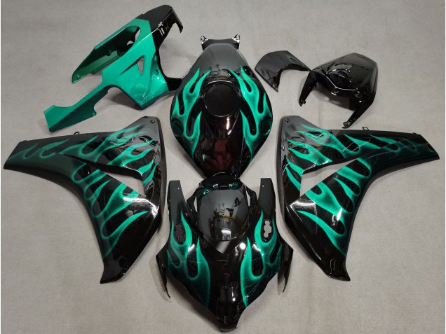 Verde Azulado Llama 08-11 CBR1000RR Carenado Verde Azulado Llama 08-11 CBR1000RR Carenado