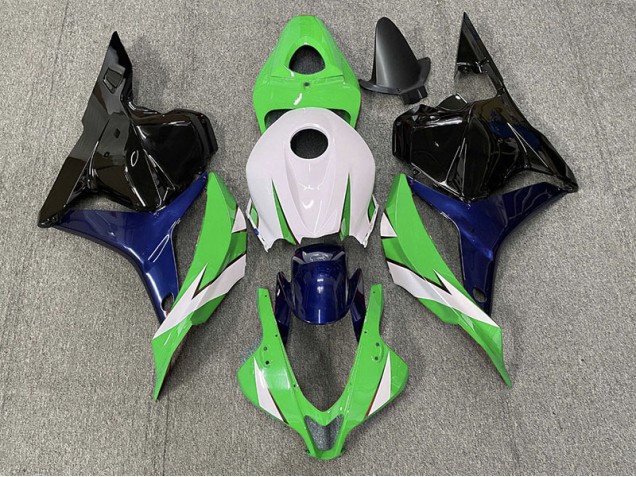 Verde & Blanco 09-12 CBR600RR Carenado Verde & Blanco 09-12 CBR600RR Carenado