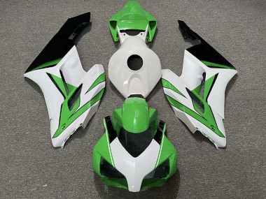 Verde Blanco & Negro Brillo 04-05 CBR1000RR Carenado