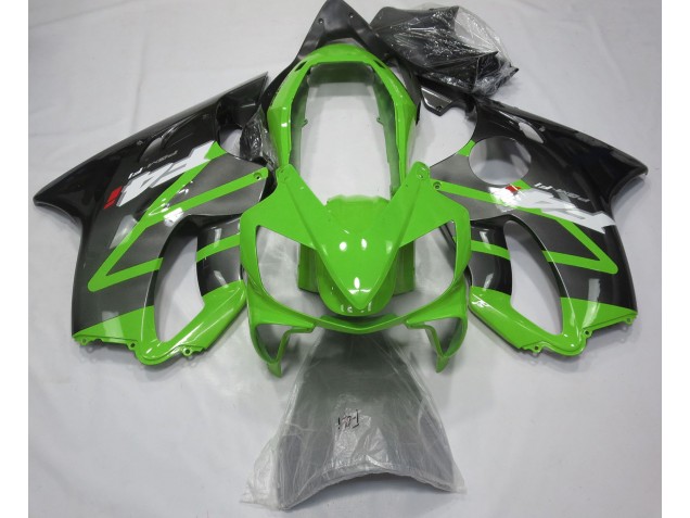 Verde Brillante & Gris 04-07 CBR600 F4i Carenado