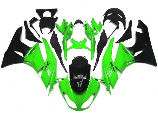 Verde Brillante Profundo Nítido 09-12 ZX6R Carenado Verde Brillante Profundo Nítido 09-12 ZX6R Carenado