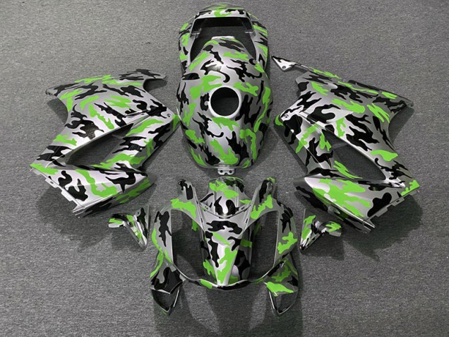 Verde Camuflaje 02-12 VFR800 Carenado Verde Camuflaje 02-12 VFR800 Carenado