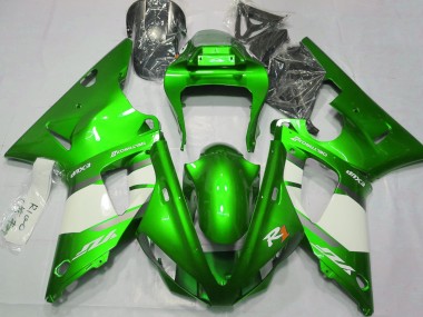 Verde Eléctrico & Blanco 00-01 R1 Carenado