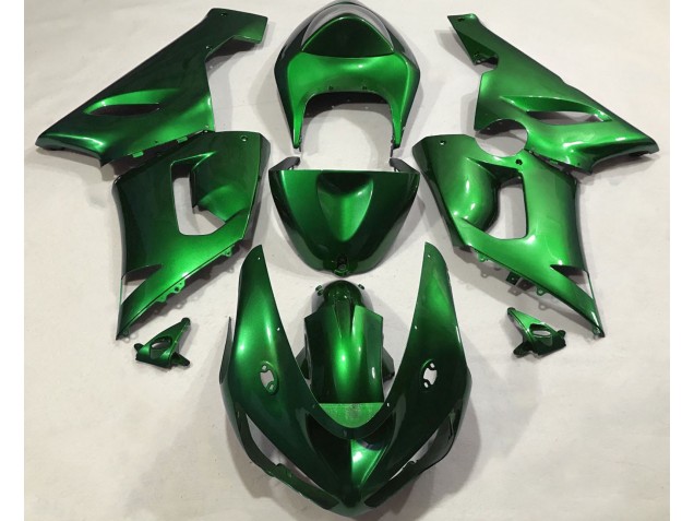 Verde Metalizado 05-06 ZX6R Carenado