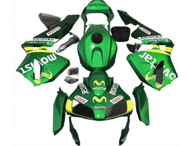 Verde Movistar 03-04 CBR600RR Carenado Verde Movistar 03-04 CBR600RR Carenado