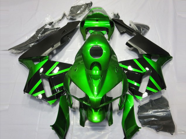 Verde & Negro 05-06 CBR600RR Carenado Verde & Negro 05-06 CBR600RR Carenado