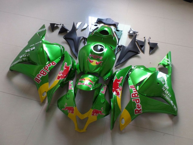 Verde Rojo Toro 09-12 CBR600RR Carenado Verde Rojo Toro 09-12 CBR600RR Carenado