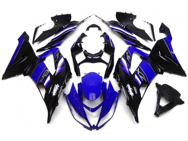 Vibrante Azul Profundo & Negro 13-18 ZX6R Carenado Vibrante Azul Profundo & Negro 13-18 ZX6R Carenado