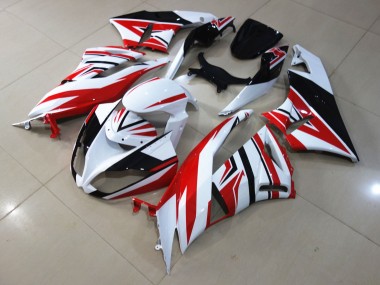 Zagg Rojo Blanco 09-12 ZX6R Carenado